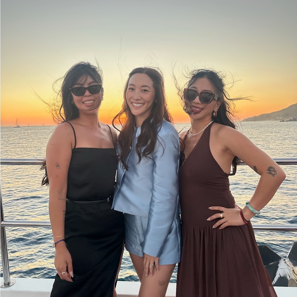 Reformation Blue Suit